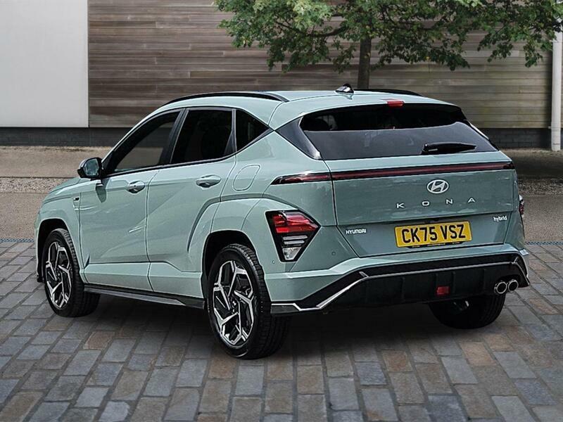 Hyundai Kona 1.6 H-gdi N Line S Suv Hybrid Dct Euro CK75VSZ Green #2