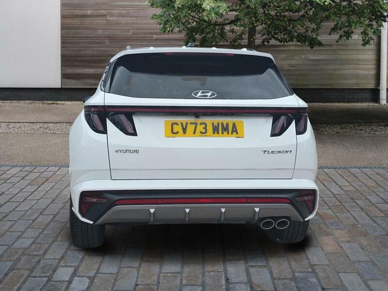 Hyundai Tucson 1.6T-gdi N-line White #4