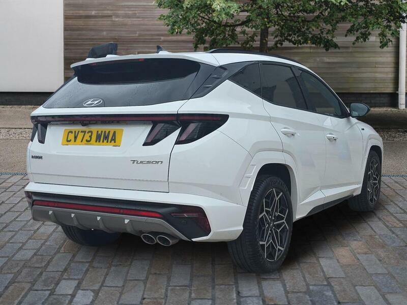 Hyundai Tucson 1.6T-gdi N-line White #5