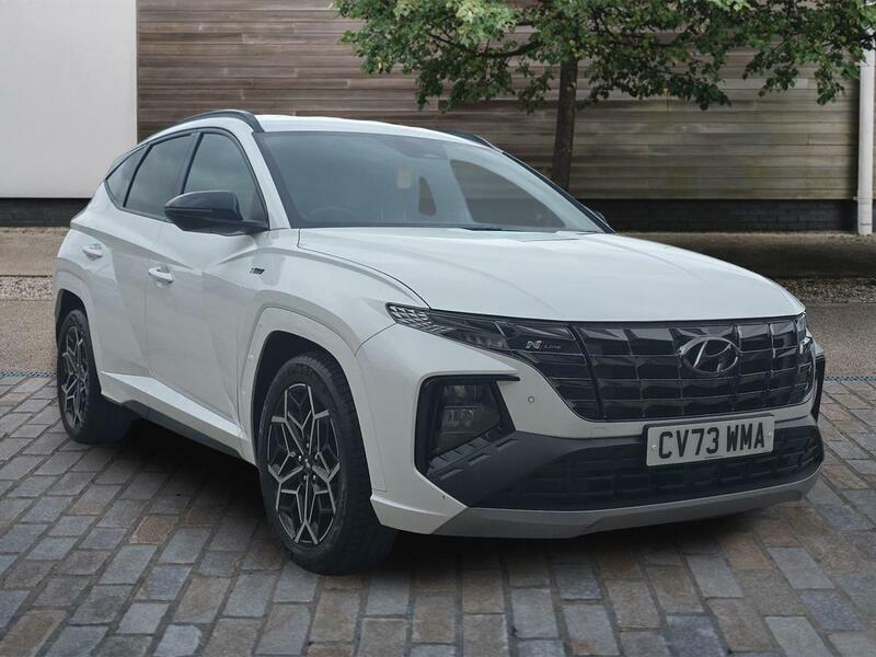 Hyundai Tucson 1.6T-gdi N-line White