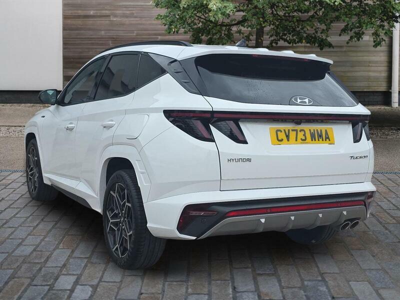 Hyundai Tucson 1.6T-gdi N-line White #3
