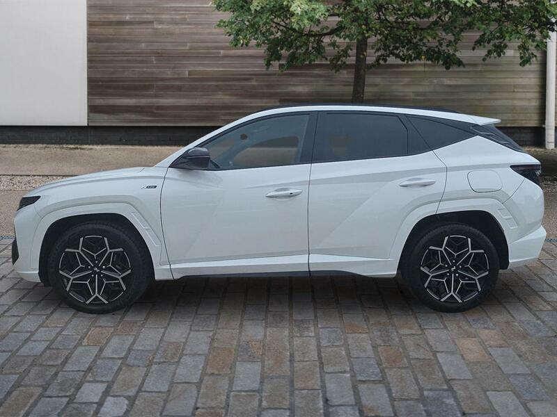 Hyundai Tucson 1.6T-gdi N-line White #6
