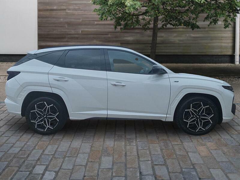 Hyundai Tucson 1.6T-gdi N-line White #2