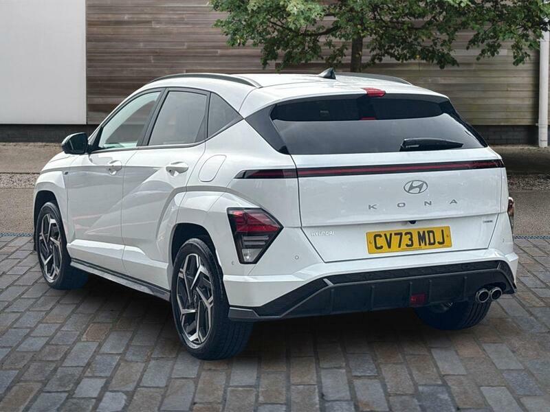 Hyundai Kona 1.6 H-gdi N Line S Suv Hybrid Dct Euro White #5