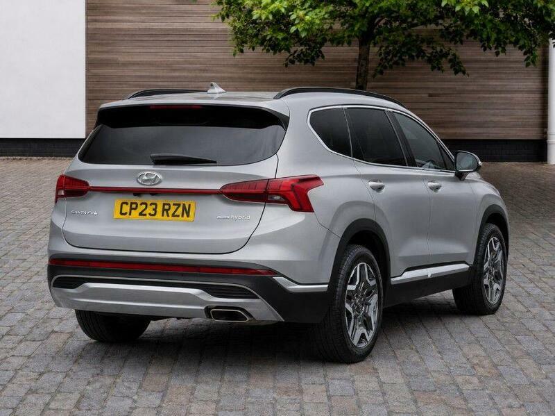 Hyundai Santa Fe 1.6 H T-gdi Ultimate Suv Hybrid Eu Silver #3