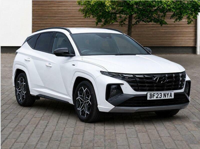 Hyundai Tucson 1.6 H T-gdi N Line Suv Hybrid Euro White