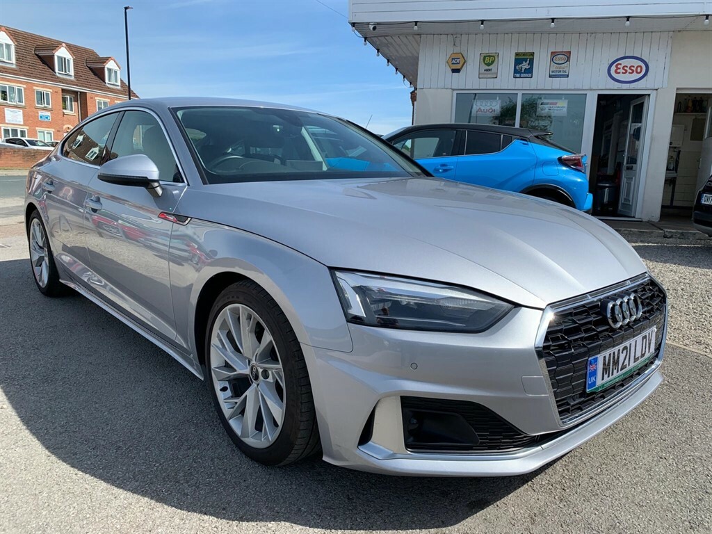 Audi A5 2.0 Tdi 35 Sport Sportback S Tronic Euro 6 Ss 5 MM21LDV Silver #2