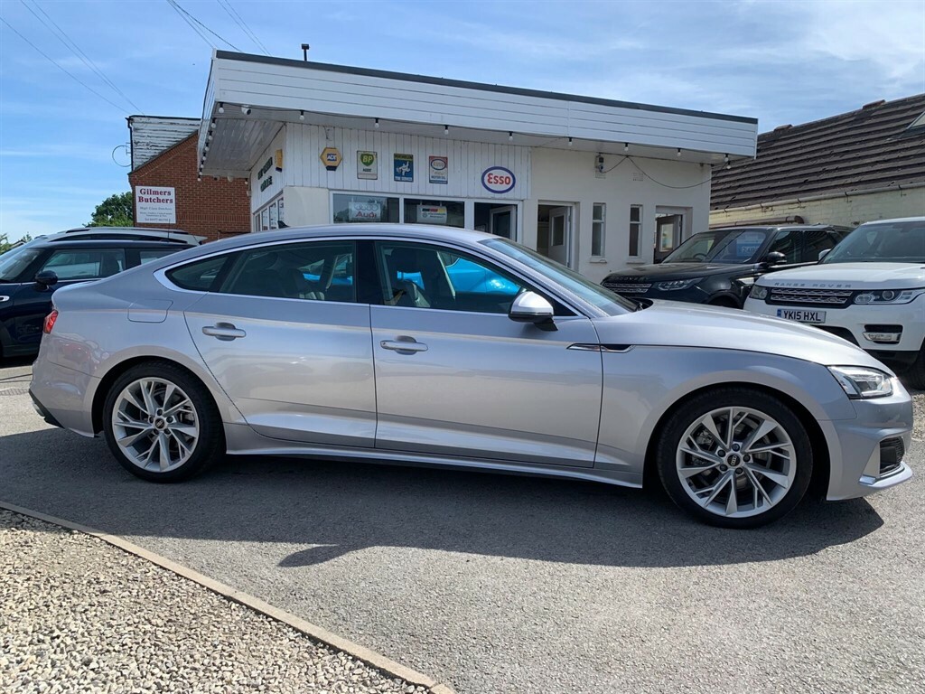 Audi A5 2.0 Tdi 35 Sport Sportback S Tronic Euro 6 Ss 5 Silver