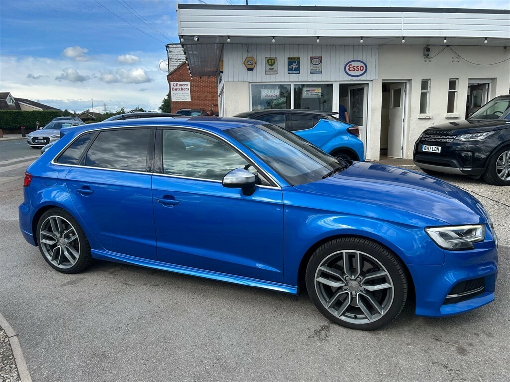 Audi S3 2.0 Tfsi Sportback S Tronic Quattro Euro 6 Ss 5 Blue