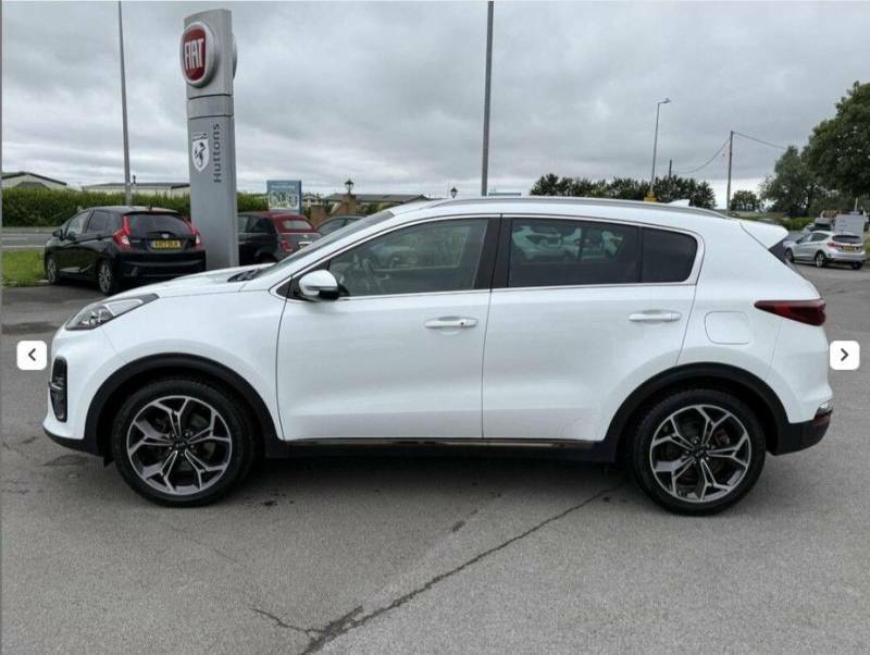 Kia Sportage Gt-line Crdi Isg S-a - 2019 19 White #3