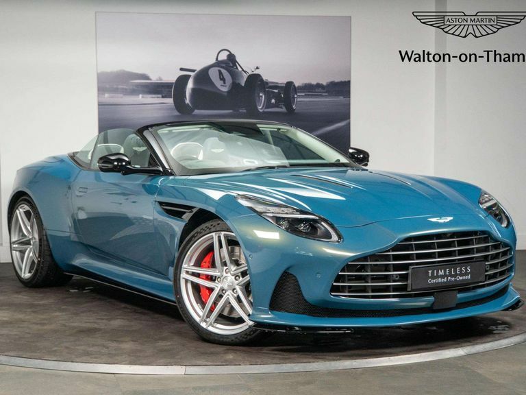 Aston Martin DB12 4.0 V8 Volante Euro 6 Ss Blue