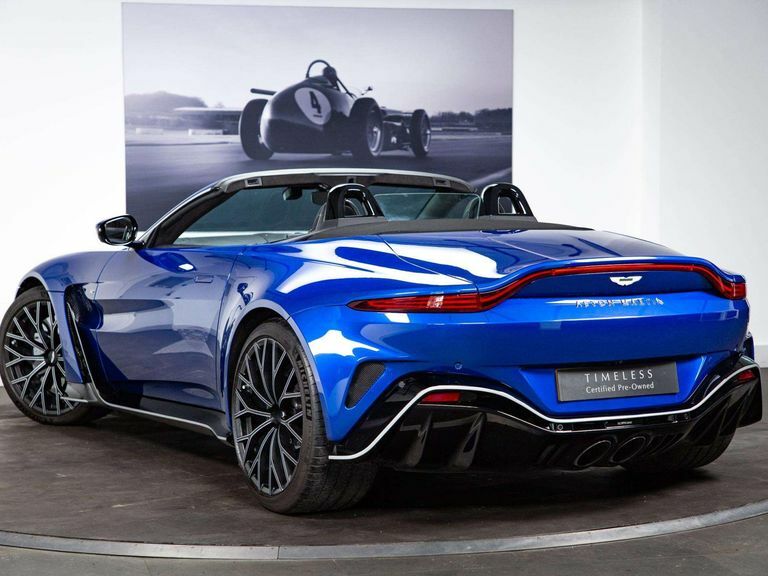 Aston Martin Vantage 5.2 V12 Biturbo Roadster Euro 6 Ss LC23XNA Blue #2