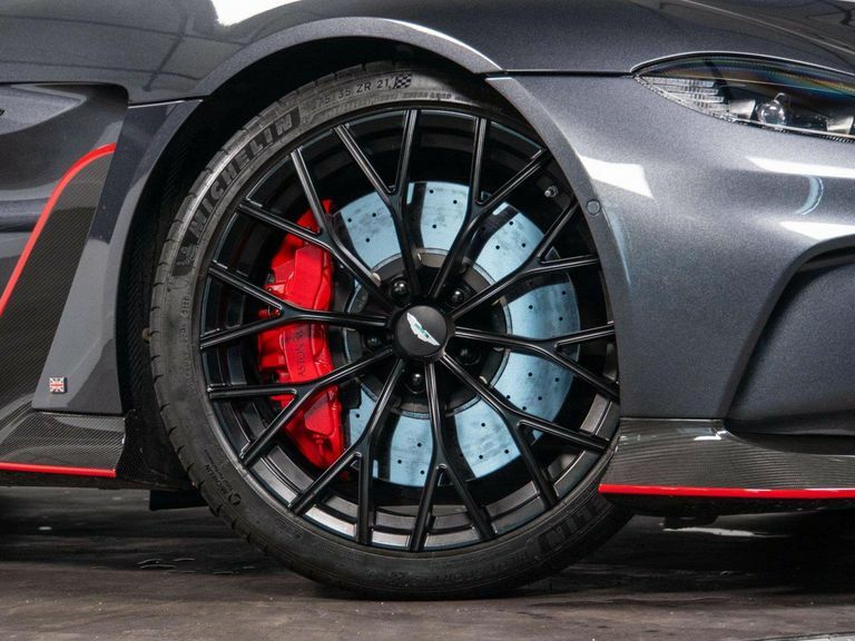 Aston Martin Vantage 5.2 V12 Biturbo Euro 6 Ss Grey #4