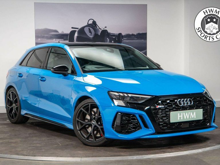 Audi A3 2.5 Tfsi Launch Edition Sportback S Tro Blue