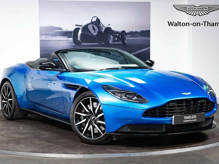 Aston Martin DB11 4.0 V8 Volante Euro 6 Ss Blue