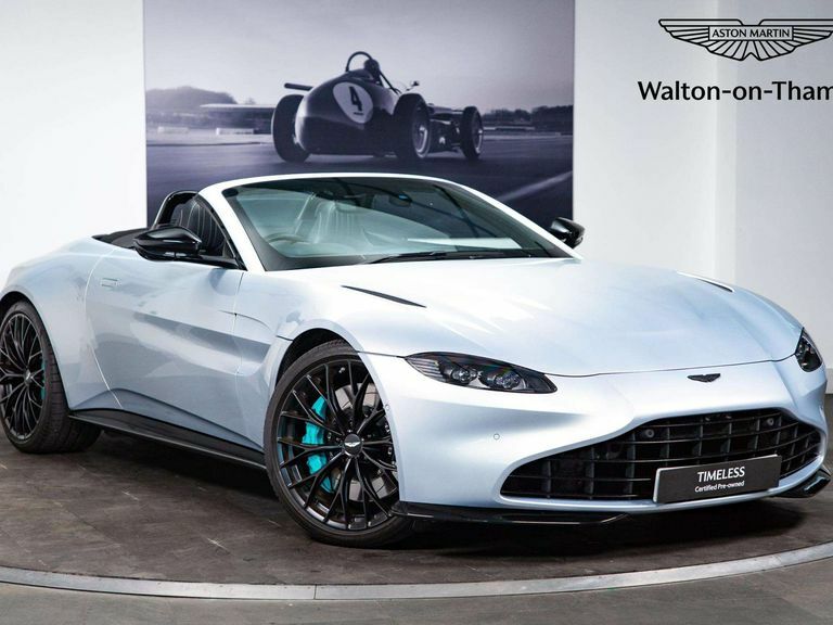 Aston Martin Vantage 4.0 V8 Roadster Euro 6 Silver
