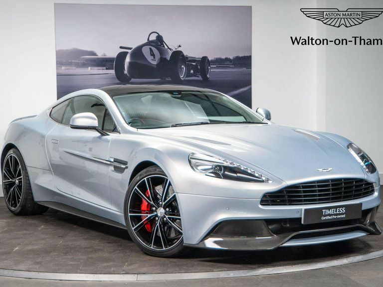 Aston Martin Vanquish 6.0 V12 T-tronicii Euro 5 Silver