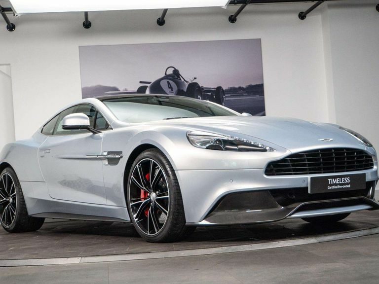 Aston Martin Vanquish V12 Black #23