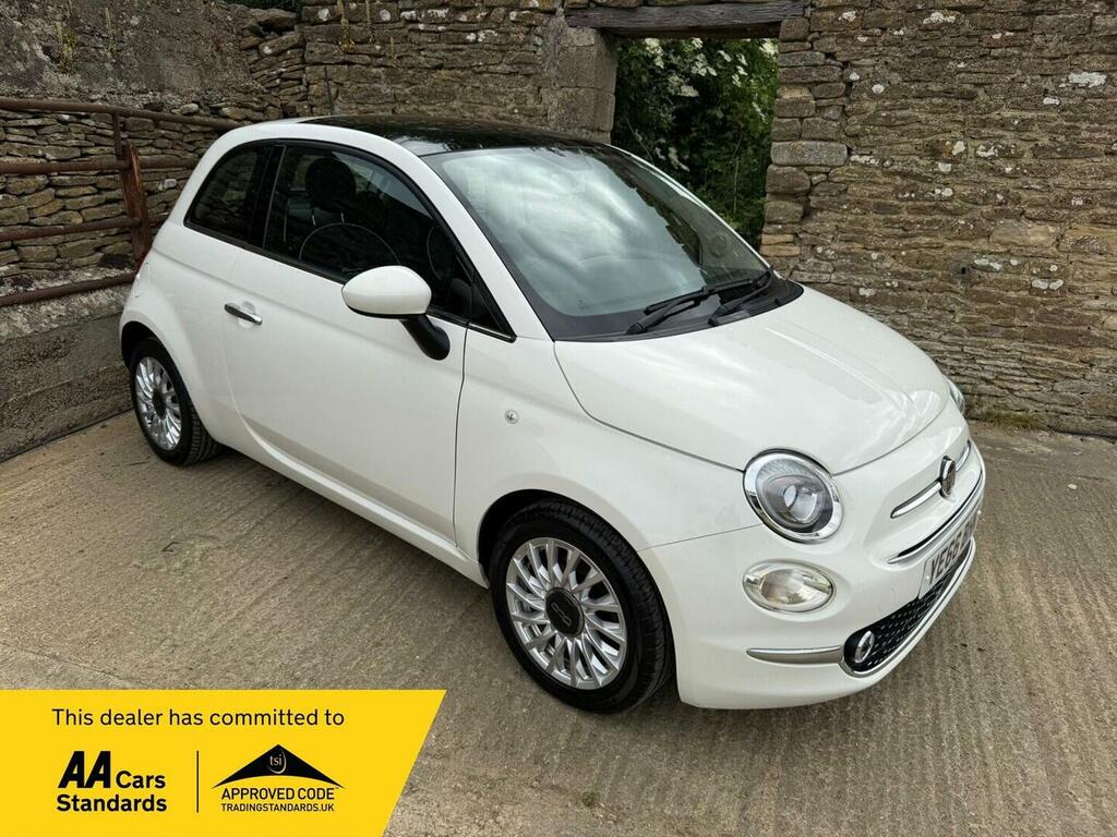 Fiat 500 1.2 Lounge Euro 6 Ss White
