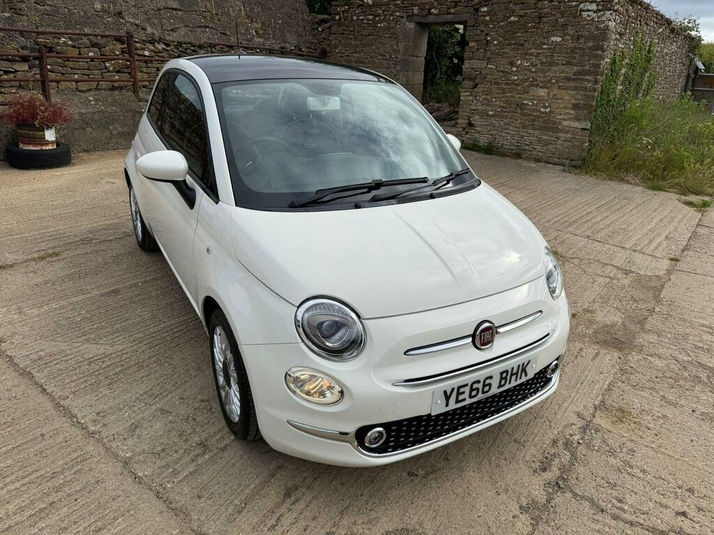 Fiat 500 1.2 Lounge Euro 6 Ss White #6