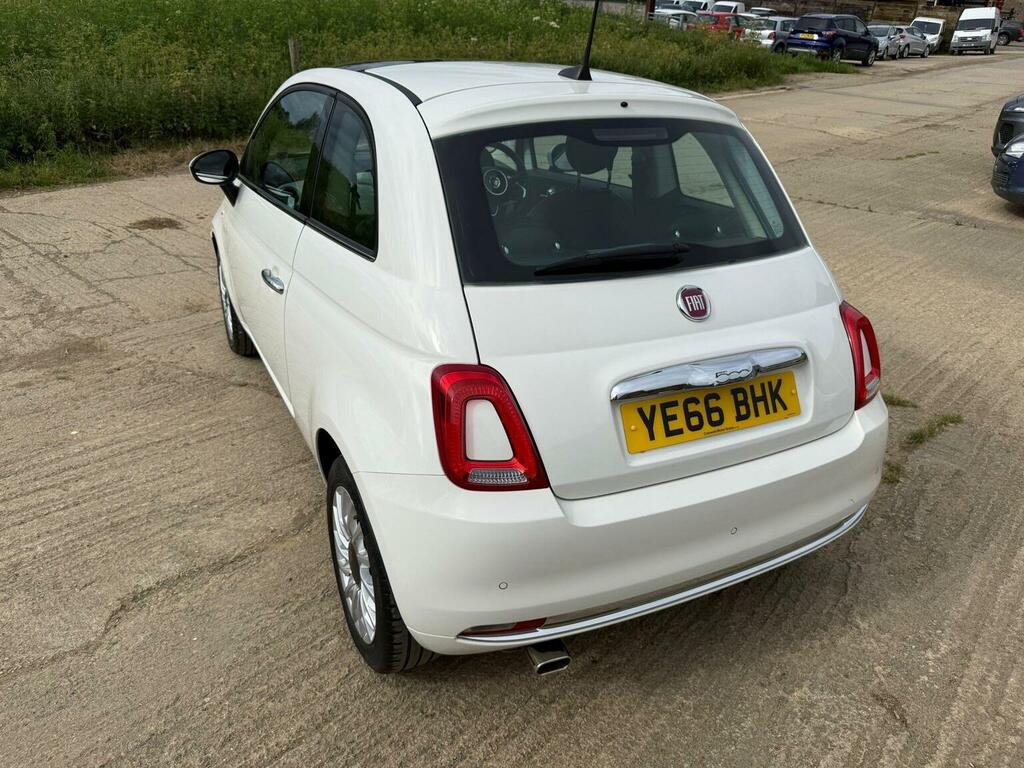 Fiat 500 1.2 Lounge Euro 6 Ss White #4