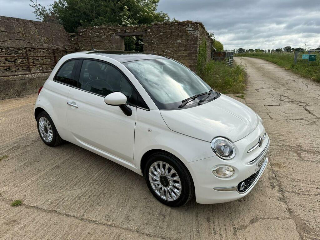Fiat 500 1.2 Lounge Euro 6 Ss White #5