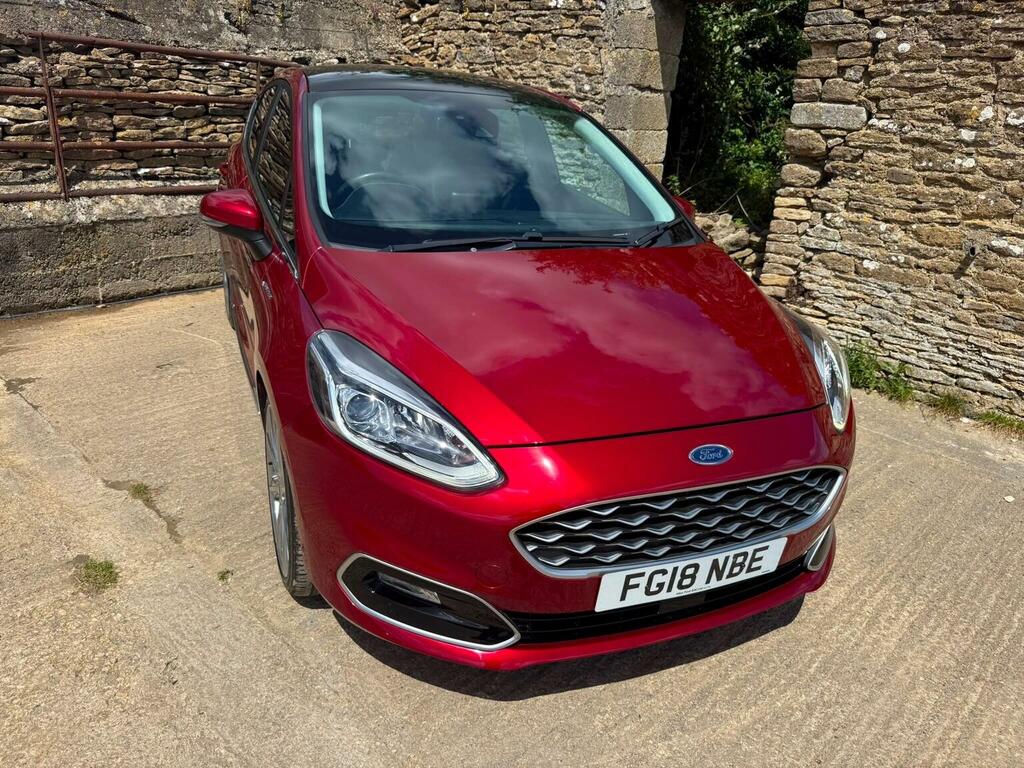 Ford Fiesta Hatchback 1.0T Ecoboost Vignale Euro 6 Ss FG18NBE Red #5