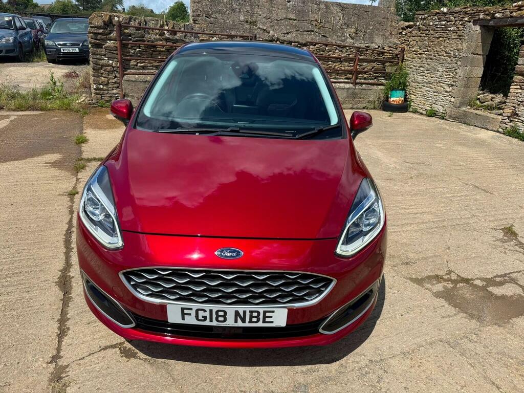Ford Fiesta Hatchback 1.0T Ecoboost Vignale Euro 6 Ss FG18NBE Red #2