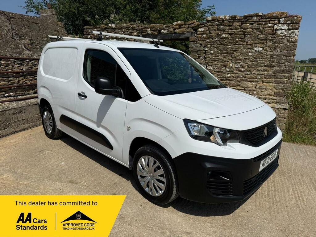 Peugeot Partner 1.5 Bluehdi 1000 Professional Standard Panel Van S White