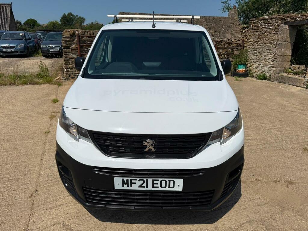 Peugeot Partner 1.5 Bluehdi 1000 Professional Standard Panel Van S White #2