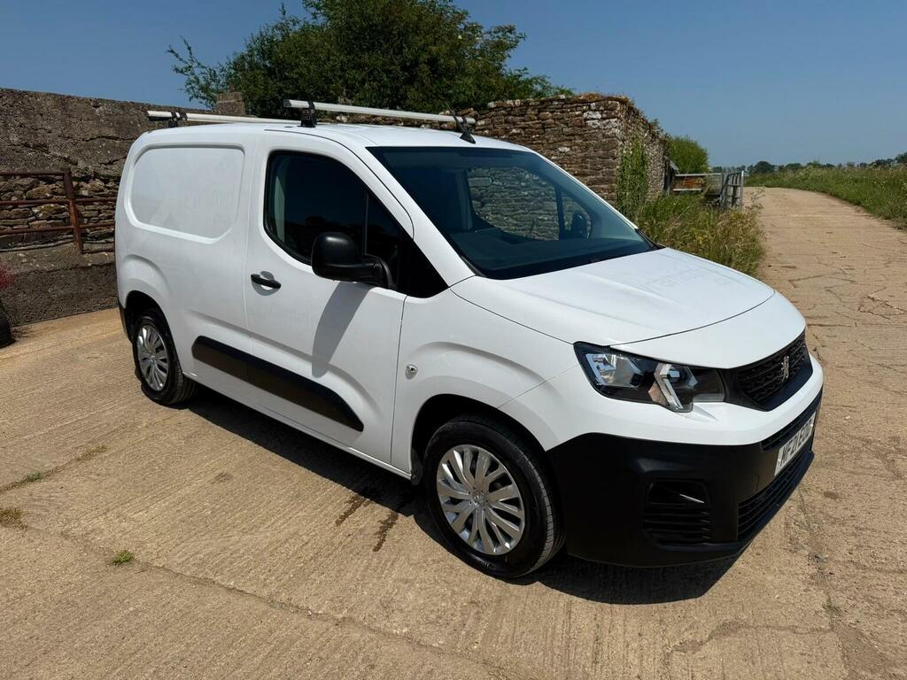Peugeot Partner 1.5 Bluehdi 1000 Professional Standard Panel Van S White #5