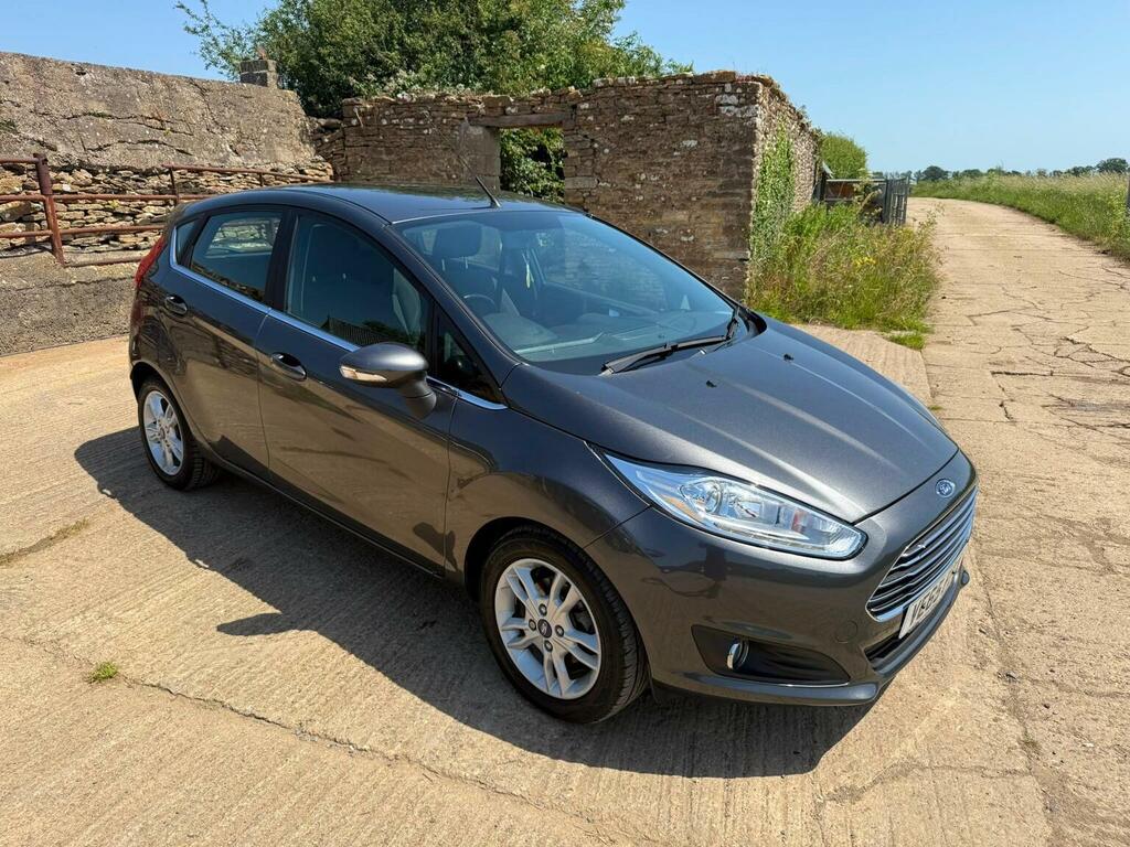 Ford Fiesta Hatchback 1.0T Ecoboost Zetec Powershift Euro 6 VE65PFX Grey #5