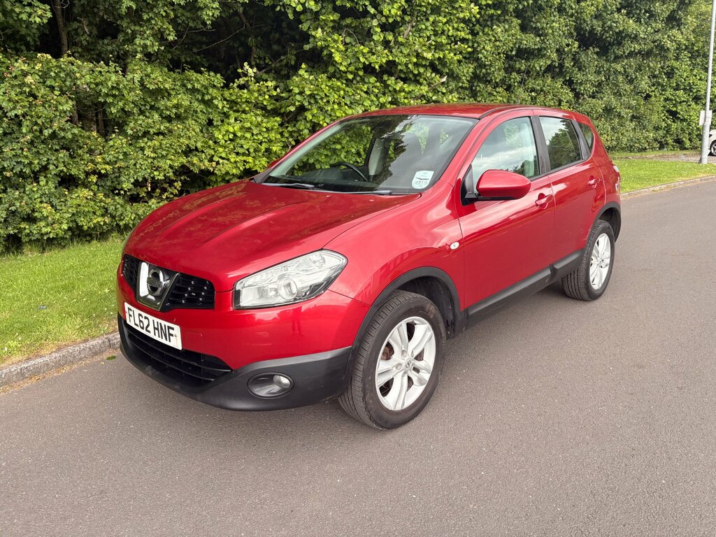 Nissan Qashqai 1.6 Acenta Suv 2Wd Euro 5 Ss Red #6