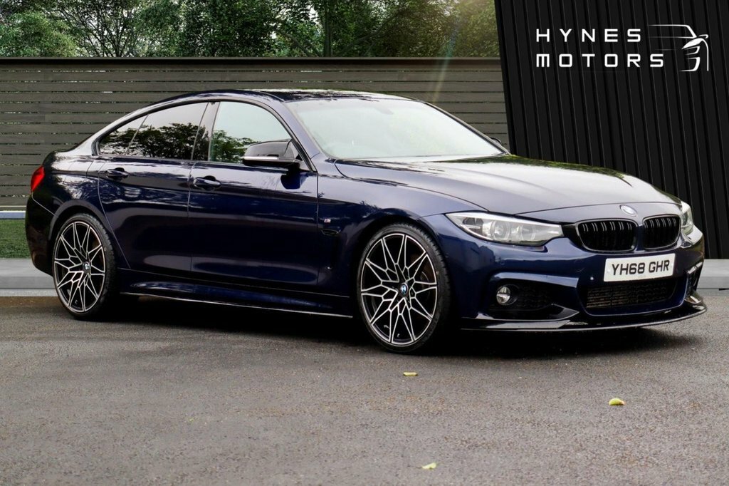 BMW 4 Series Gran Coupe 2L M Sport Blue