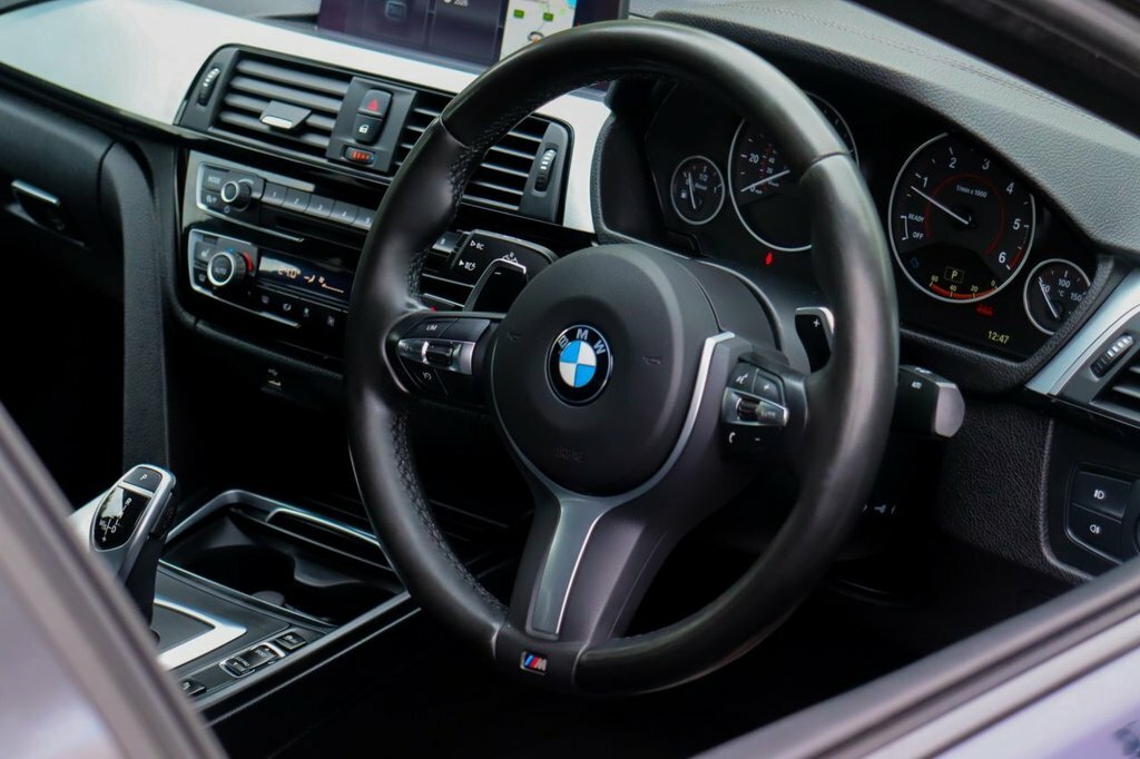 BMW 4 Series Gran Coupe 2L M Sport YH68GHR Blue #2