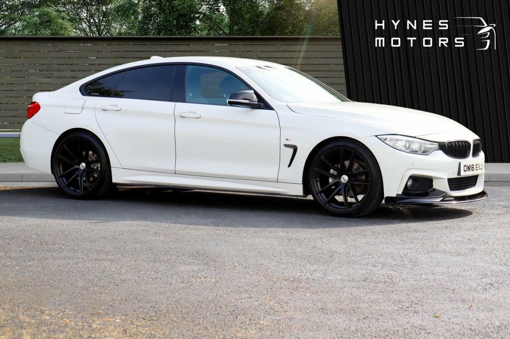 BMW 4 Series Gran Coupe 2L M Sport OW16EVJ White #3