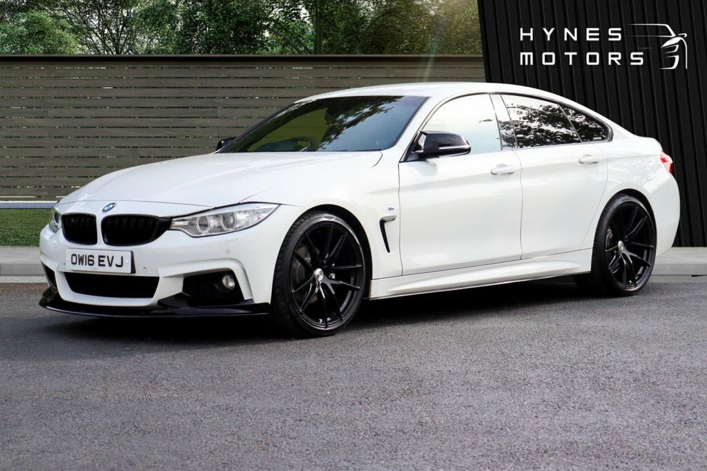 BMW 4 Series Gran Coupe 2L M Sport OW16EVJ White #5