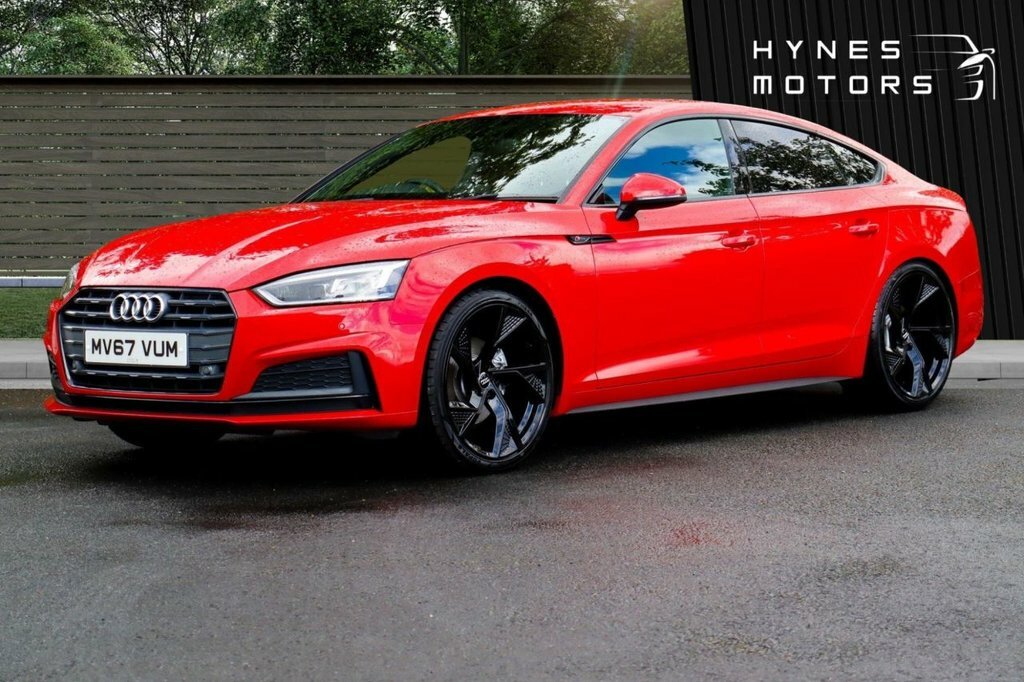 Audi A5 2L S Line MV67VUM Red #2