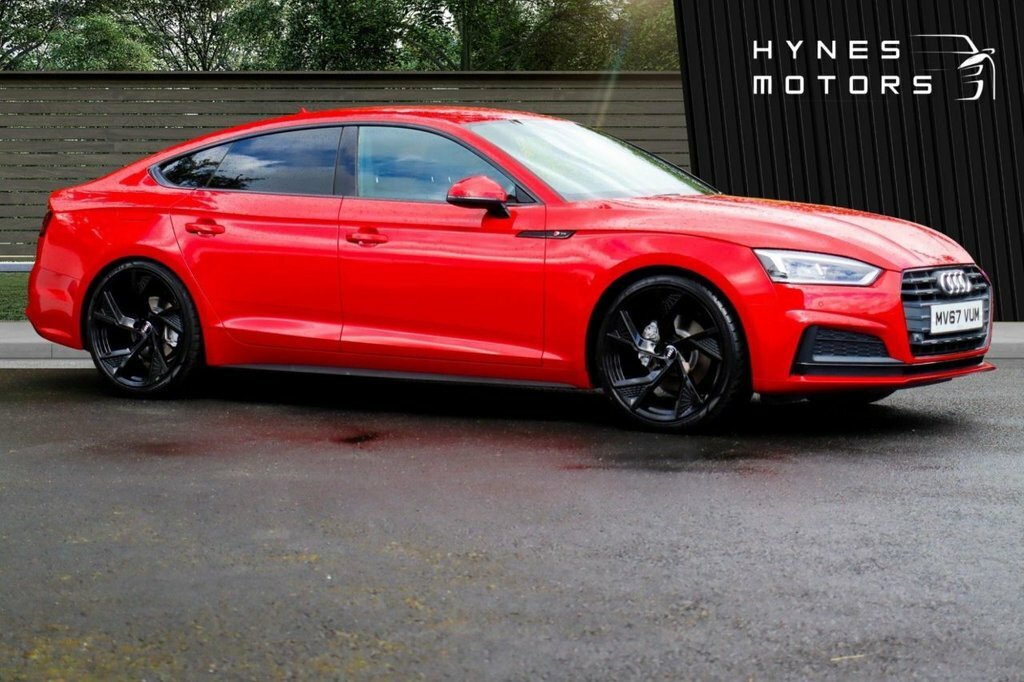 Audi A5 2L S Line MV67VUM Red #5