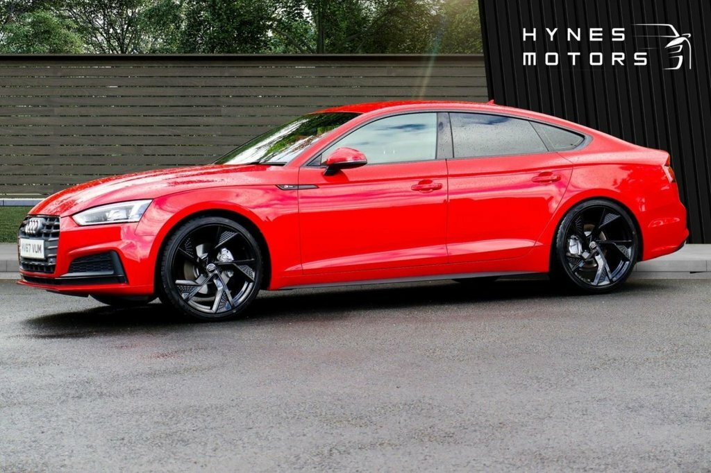 Audi A5 2L S Line MV67VUM Red #4