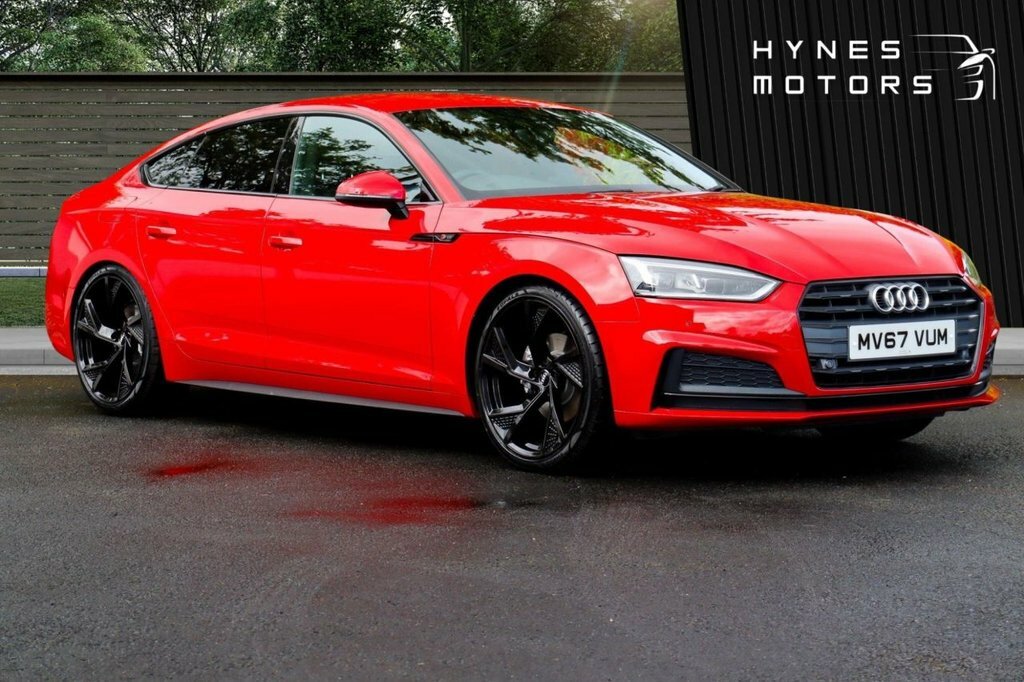Audi A5 2L S Line MV67VUM Red