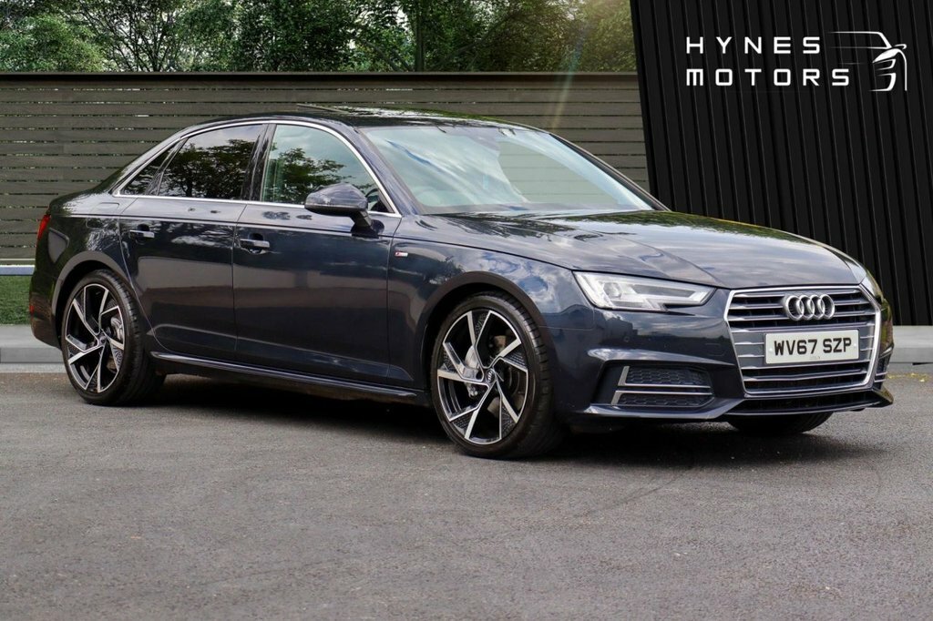 Audi A4 2L S Line Blue