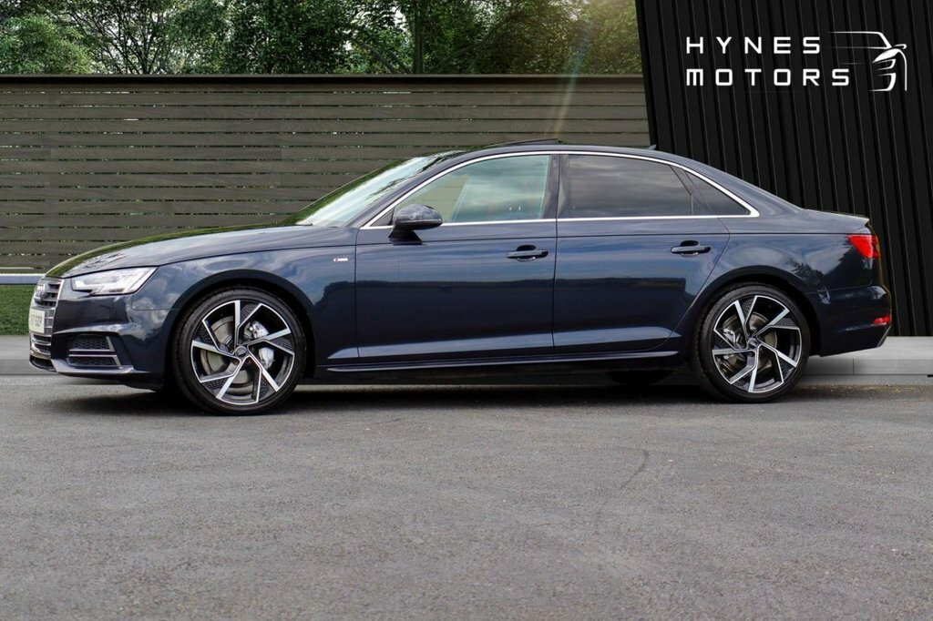 Audi A4 2L S Line WV67SZP Blue #6