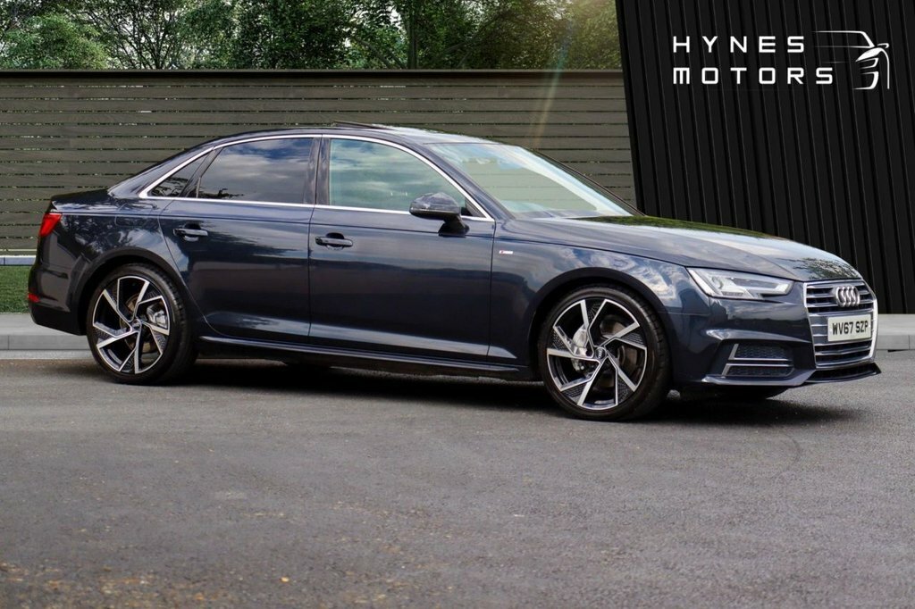 Audi A4 2L S Line WV67SZP Blue #2