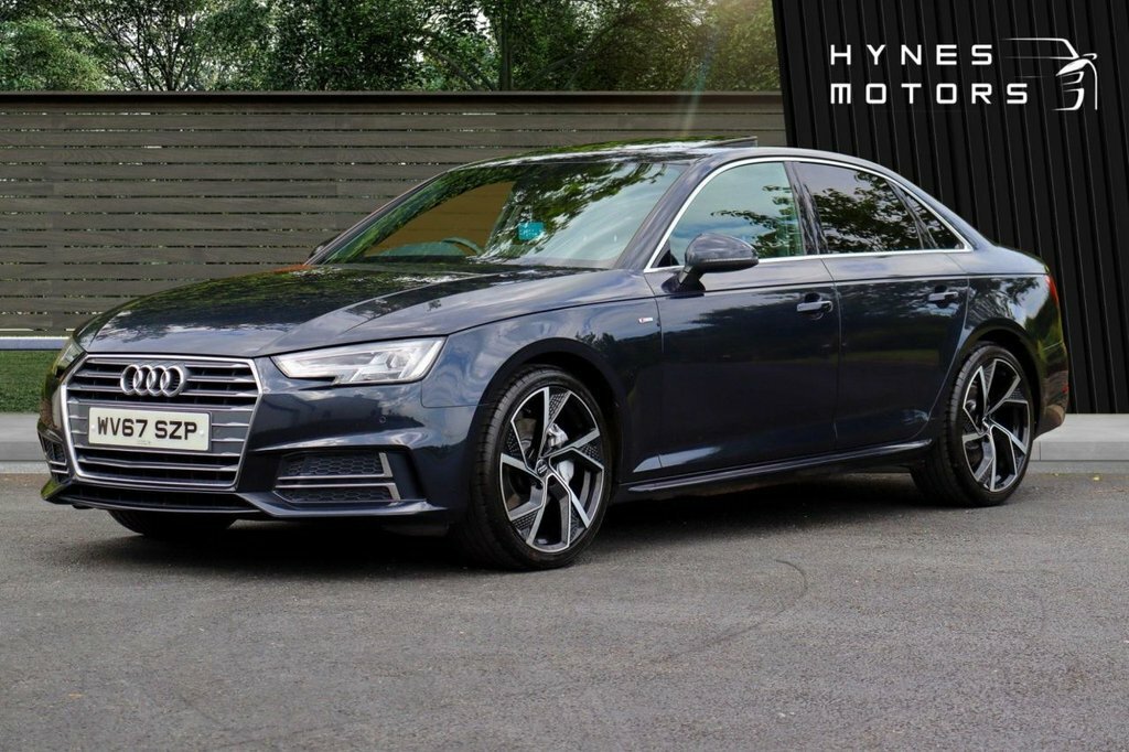 Audi A4 2L S Line WV67SZP Blue #5