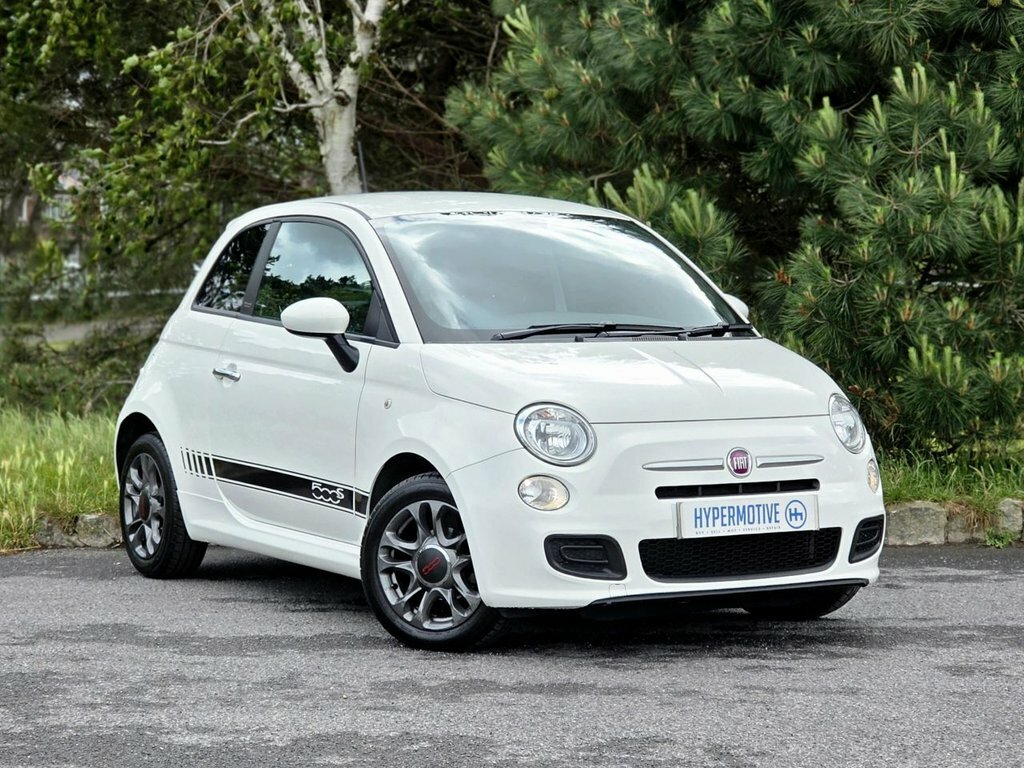 Fiat 500 1.2L S White
