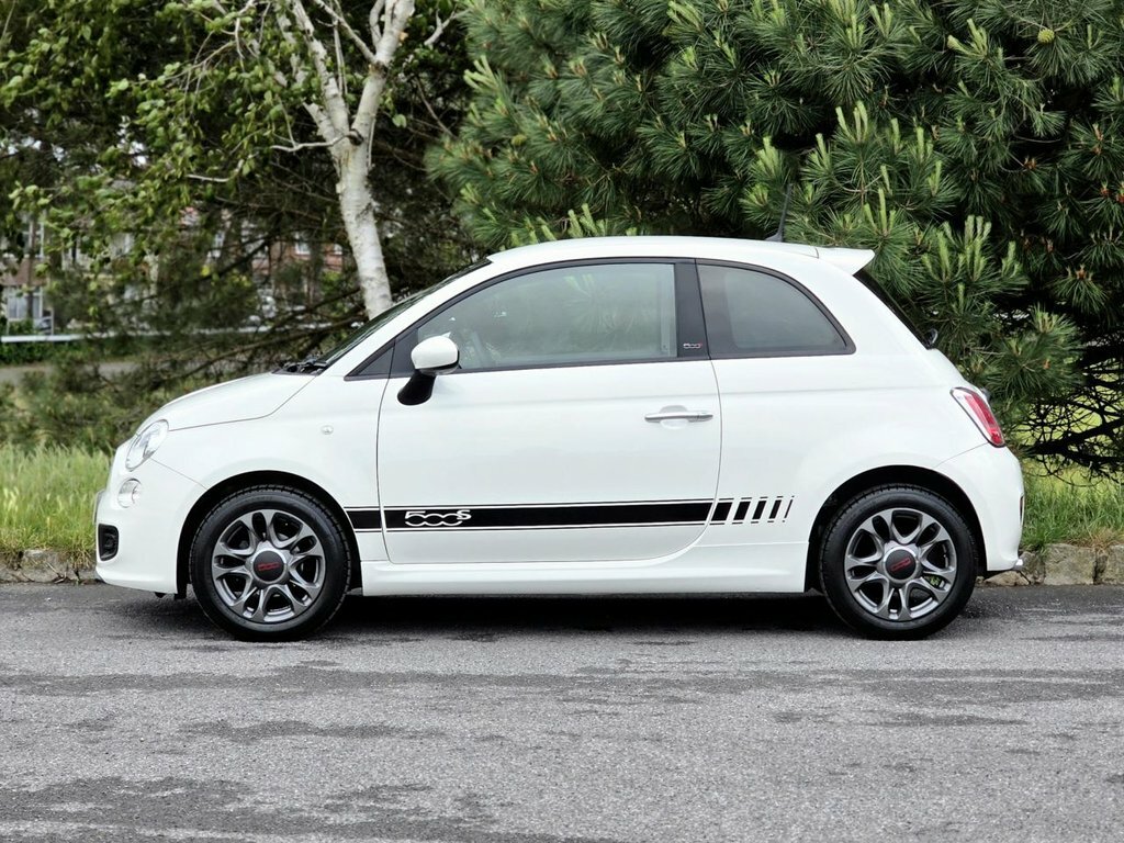 Fiat 500 1.2L S White #6