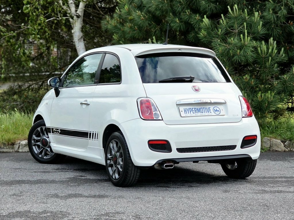 Fiat 500 1.2L S White #5