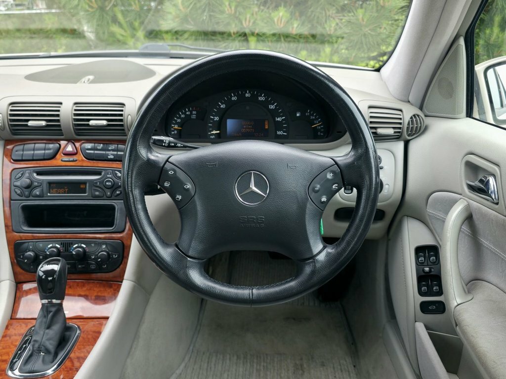Mercedes-Benz C Class C220 Cdi Sportcoupe Silver #15