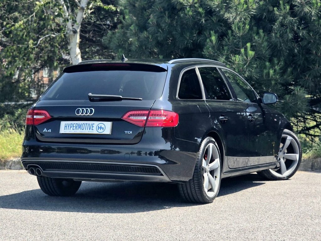 Audi A4 Avant 2L Black Edition Black #3